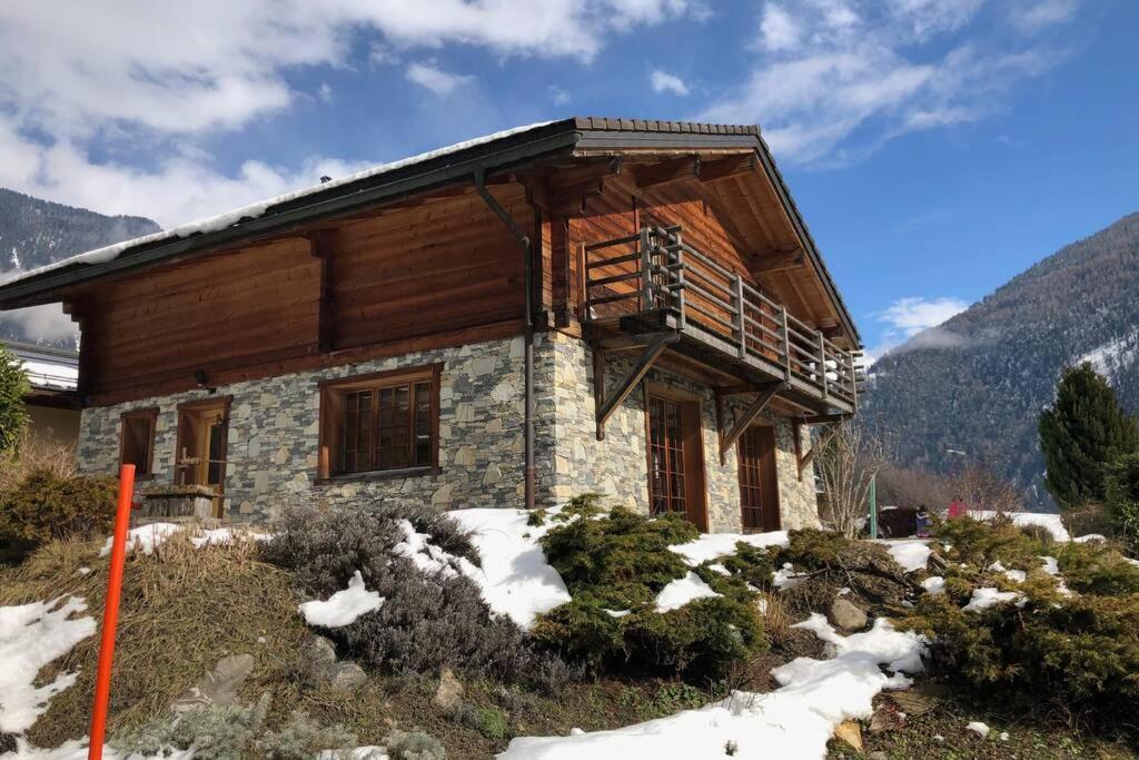 Chalet Edelweiss - Verbier, Mountain Views, Jacuzzi! Volleges エクステリア 写真
