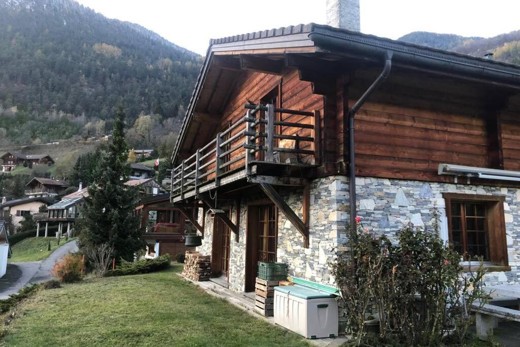 Chalet Edelweiss - Verbier, Mountain Views, Jacuzzi! Volleges エクステリア 写真