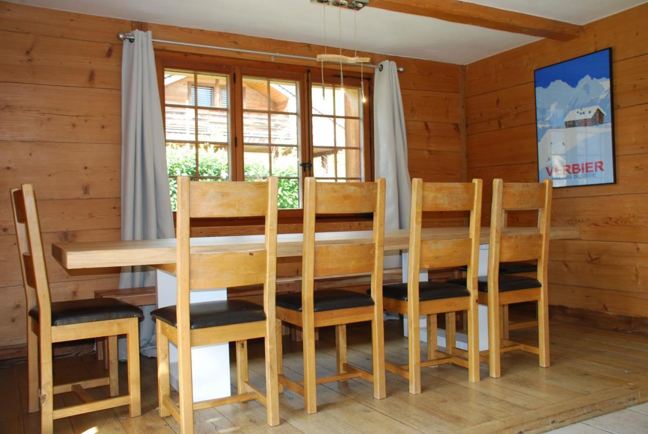 Chalet Edelweiss - Verbier, Mountain Views, Jacuzzi! Volleges エクステリア 写真