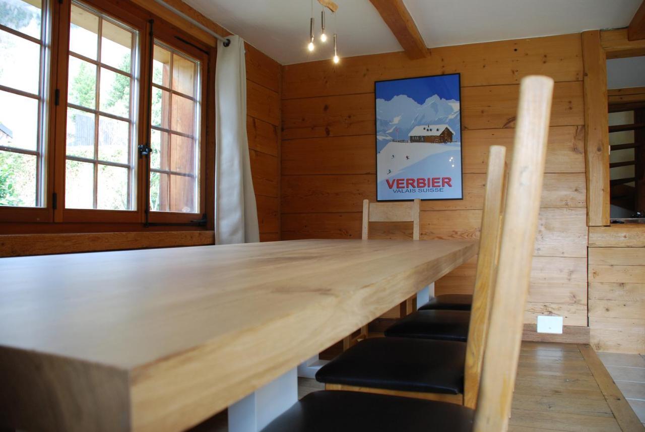 Chalet Edelweiss - Verbier, Mountain Views, Jacuzzi! Volleges エクステリア 写真