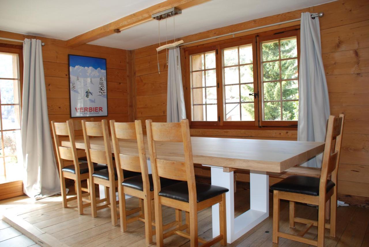 Chalet Edelweiss - Verbier, Mountain Views, Jacuzzi! Volleges エクステリア 写真